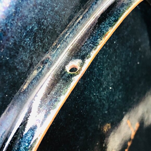 60s Original Enamel on Copper Dish -Miguel Pineda MCM Abstract RARE Collectible - Picture 8 of 10